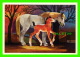 CHEVAUX - HORSES - JUMENT ET SON POULIN - GIAN DA PIN: STUTE MIT FULLEN - EDITION STEHLI - - Chevaux