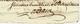 1774 LETTRE DE FINANCE Par Ardant à Limoges Pour Mr Gentil Chez Mr Roux Secretaire Du Roy Avocat Au Conseil Paris - Manoscritti