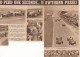 AUTOMOBILE : PHOTO, GRAND PRIX A.C.F., REIMS, HAWTHORN, FANGIO, GONZALES, FERRARI, MASERATI, COUPURE REVUE (1953) - Collections