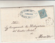 Agenzia Teatrale Di  Gherardo Gherardi, Lettera Da Firenze Per Monza. Piego Con Contenuto 1864 - Teatro