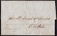 1847 NEW YORK TO CADIZ. PRIVATELY CARRIED DISINFECTED MAIL. BY SHIP. VERY INTERESTING. - …-1845 Prefilatelia