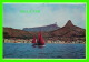 PRETORIA, AFRIQUE DU SUD - YACHTING OFF SEA POINT WITH TABLE MOUNTAIN - TRAVELING IN 1970 - - Afrique Du Sud