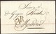 1816. BURDEOS A MADRID. MARCA "P.32.P./BORDEAUX" NEGRO. PORTEO 5R REALES NEGRO. 5 DÉCIMAS SATISFECHAS. INTERESANTE. - 1801-1848: Precursores XIX