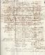 1817. BAYONA A MADRID. MARCA "P.64.P./BAYONNE" NEGRO. PORTEO 7R REALES NEGRO. 9 DÉCIMAS SATISFECHAS. MUY INTERESANTE. - 1801-1848: Precursores XIX