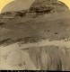 Suisse Randonneurs Sur Le Glacier De L'Eiger Ancienne Photo Stereo Gabler 1885 - Stereoscopio