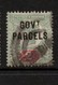 GB Official Government Parcels Sg OO70   ...2d Green And Carmine - Service