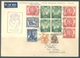 AUSTRALIA - DEC 1951 - FDC - FIRST DAY OF ISSUE AUSTRALIA HOLLAND AND RETURN KLM - Lot 17395 - Premiers Vols