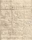 1830. BURDEOS A MADRID. MARCA "P.32.P./BORDEAUX" Y FECHADOR NEGRO. 5R REALES NEGRO. FECHADOR AL DORSO. DESINFECTADA. - 1801-1848: Precursores XIX