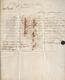 1830. BURDEOS A SAN SEBASTIÁN. MARCA "P.32.P./BORDEAUX" Y FECHADOR NEGRO. PORTEO MNS. 4 REALES. 5 DÉCIMAS SATISFECHAS. - 1801-1848: Precursores XIX