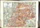 Delcampe - Cvb Plan Paris 1958 10x15 Cm. Plan Des  Arrondissements. Cinémas, Hopiteaux, Police, Stades, Vélodromes. (KC6-13) - Cartes/Atlas