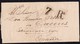 1841. PARÍS A CÁCERES. FECHADOR "BUREAU CENTRAL" Y "P.P." RECUADRADO. 7Rs REALES. 18 DÉCIMAS SATISFECHAS Y TRÁNSITO. - 1801-1848: Precursores XIX