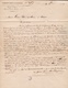 1841. PARÍS A CÁCERES. FECHADOR "BUREAU CENTRAL" Y "P.P." RECUADRADO. 7Rs REALES. 18 DÉCIMAS SATISFECHAS Y TRÁNSITO. - 1801-1848: Precursores XIX