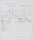 1844. PARÍS A BARCELONA. FECHADOR "BUREAU CENTRAL" Y "P.P." RECUADRADO. 4R REALES. 12 DÉCIMAS Y TRÁNSITO POR PERPIÑÁN. - 1801-1848: Precursores XIX