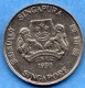 (r65)  SINGAPORE  20 Cents 1990 - Singapur