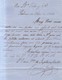 Año 1862 Edifil 58 4c Isabel II  Carta    Palma Matasellos  Rueda De Carreta 37 Baleares - Gebraucht
