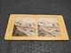 ANTIQUE STEREOSCOPIC REAL PHOTO SWITZERLANDS SNOW MOUNTAINS - Stereoscoopen