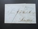 AD 1857 Hannover Baluner Rahmenstempel R2 Quackenbrück 24. Juni. Firmenbrief / Rechnung Bartaxe - Hannover