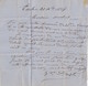 LETTRE. 23 DEC 64. GERSRISCLE. GC 3150. ORIGINE RURALE OR EN ROUGE =  TARSAC / 2 - 1849-1876: Periodo Clásico