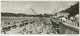 Berlin - Strandbad Wannsee - Foto-AK Panoramakarte 9cm X 21cm - Verlag Bruno Schroeter Berlin - Wannsee