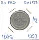Gh3 Iraq 50 Fils 1959. KM#123 Ag Silver Argent - Iraq