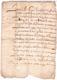 ACTE DE NOTAIRE ROYAL 18?? ALBI DIFFICILE A LIRE - Documents Historiques