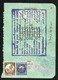 Egypt  Revenue Stamps On Used Passport Visas Page - Syria