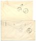 Canada 1913-1914 2 Covers Montreal To Greenwood, Ontario W/ Scott 106 KGV - Covers & Documents