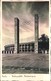 1936, Reichssportfeld, Stdioneingang, Glockenturm - AK Gelaufen 1940 - Sommer 1936: Berlin