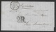 1858 LAC Mexico Mejico  A San Sebastian,España - Via Francia - México