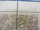 Carte Routière Entoilée/pliure Accordéon/Service Géographique De L'Armée/ Feuille N°58/AURILLAC/Cantal/Vers 1910  PGC182 - Roadmaps