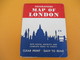 Plan De LONDRES/ Mao Of London /Geographers'/With Postal Districts And Complete Index To Streets/Vers 1930-50  PGC184 - Cartes Routières