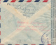 ZZ843 - Lettre PAR AVION TP Exportation BEGIJNENDIJK 1950 Vers La Tchécoslovaquie - Etiquette De RETOUR Non Admis - 1948 Export