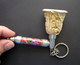 Delcampe - 1960s Vintage Russia USSR Tobacco Pipe Keychain - Otros & Sin Clasificación