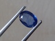 0.85 Natural Blue Sapphire Oval Shape [#0078-02] - Zafiro