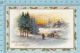 CPA Voyagé 1911 Raphael Tuck,  " Winter Landskape" Series Of Christmas # 519  - Stamp CND #89 - Tuck, Raphael