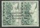 CEFALONIA E ITACA 1941 MITOLOGICA DRACME 15D + 15 D MNH TIMBRINO DI GARANZIA SIGLED - Cefalonia & Itaca