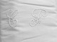 Très Joli Drap Ancien Brodé " Monogramme C P "  Hauteur Des Lettres 8 Cm  Dimensions : 340 X 200 - Draps/Couvre-lits