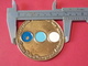 GROSSE MÉDAILLE LE PORTEUR D'EAU EAUX DE LA MARNE ET DU SURMELIN Gra. Et Métal à Identifier Dia.70 Mm 92 Gr Non Nettoyée - Professionali / Di Società