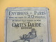 Carte TARIDE/Environs De Paris 20 Kilométres/1-50 000éme/Un Enfant Peut Guider Sa Mére/ PARIS/Gaillac/ Vers 1905  PGC188 - Wegenkaarten