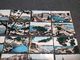 ANTIQUE LOT X 24 SMALL COLOR PHOTOS FRANCE - DIFERENT BEACHS ( TOULON - BANDOL, MARSEILLE AND MORE) - Filme: 35mm - 16mm - 9,5+8+S8mm