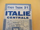 Carte TARIDE/n° 31/ ITALIE Centrale/Carte  Pour Le Tourisme/Portefeuille/Paris/Gaillac-Monrocq/ Vers 1930-40      PGC193 - Roadmaps