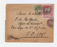 Sur Enveloppe. Deux Timbres Armoieries. Un Timbre De Bienfaisance 3 K. Cosaque Du Don. Cachets Dates 1917. (569) - Lettres & Documents