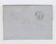 Sur Lettre. Type Céres 25 C. Bleu Type II Oblitéré Losange Gros Chiffres. (574) - 1849-1876: Période Classique