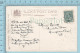 CPA Voyagé 1907 - Raphael Tuck Holly Post Card, # 101, Embossee, Joyeux Noel - Stamp CND #89 - Tuck, Raphael