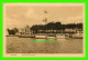 HAMBURG, GERMANY - UHLENHORSTER FAHRHAUS - ANIMATED WITH SHIPS - TRAVEL IN 1921 -  VERLAG, V. C. WORZEDIALECK  - - Autres & Non Classés