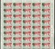 1961 Italia Italy Repubblica UNITA' D'ITALIA 50 Serie Di 6v. In Foglio MNH** Sheet - Hojas Completas