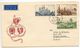 Czechoslovakia 1957 Scott 785/788 FDC Towns & Architecture - FDC