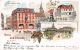 67 Haguenau - Lithografie - Hotel Zur Traube 1902 - Haguenau