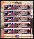 ISLE OF MAN 2012 Centenary Of Sinking Of RMS Titanic: Set Of 2 Sheets UM/MNH - Isola Di Man