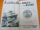 Delcampe - Guide Complet Du Voyage En Bateau De ROUEN Au HAVRE Par La Seine Maritime/Cie Rouennaise De Navigation/ 1931     PGC210 - Landkarten